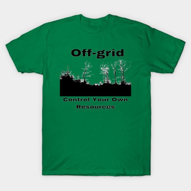 Off-grid T-Shirt by Blackberry Ridge Gifts